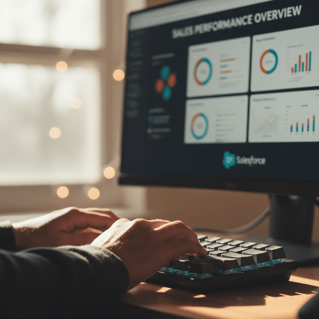 Customizing Salesforce dashboard